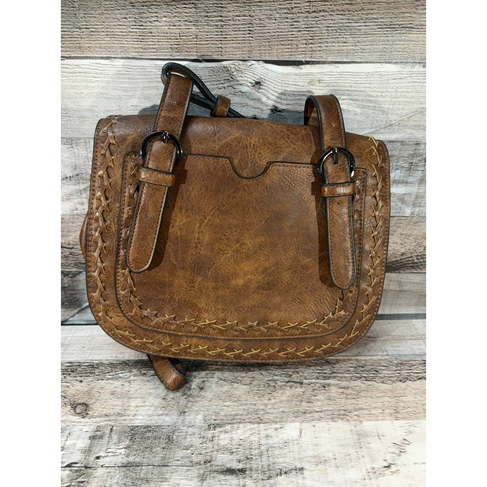 Madison West Women Leather Crossbody Purse